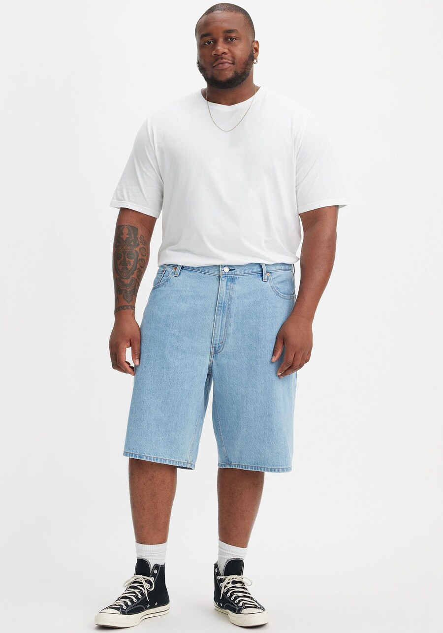 

Джинсы свободного кроя Levi's Plus, светло-синий