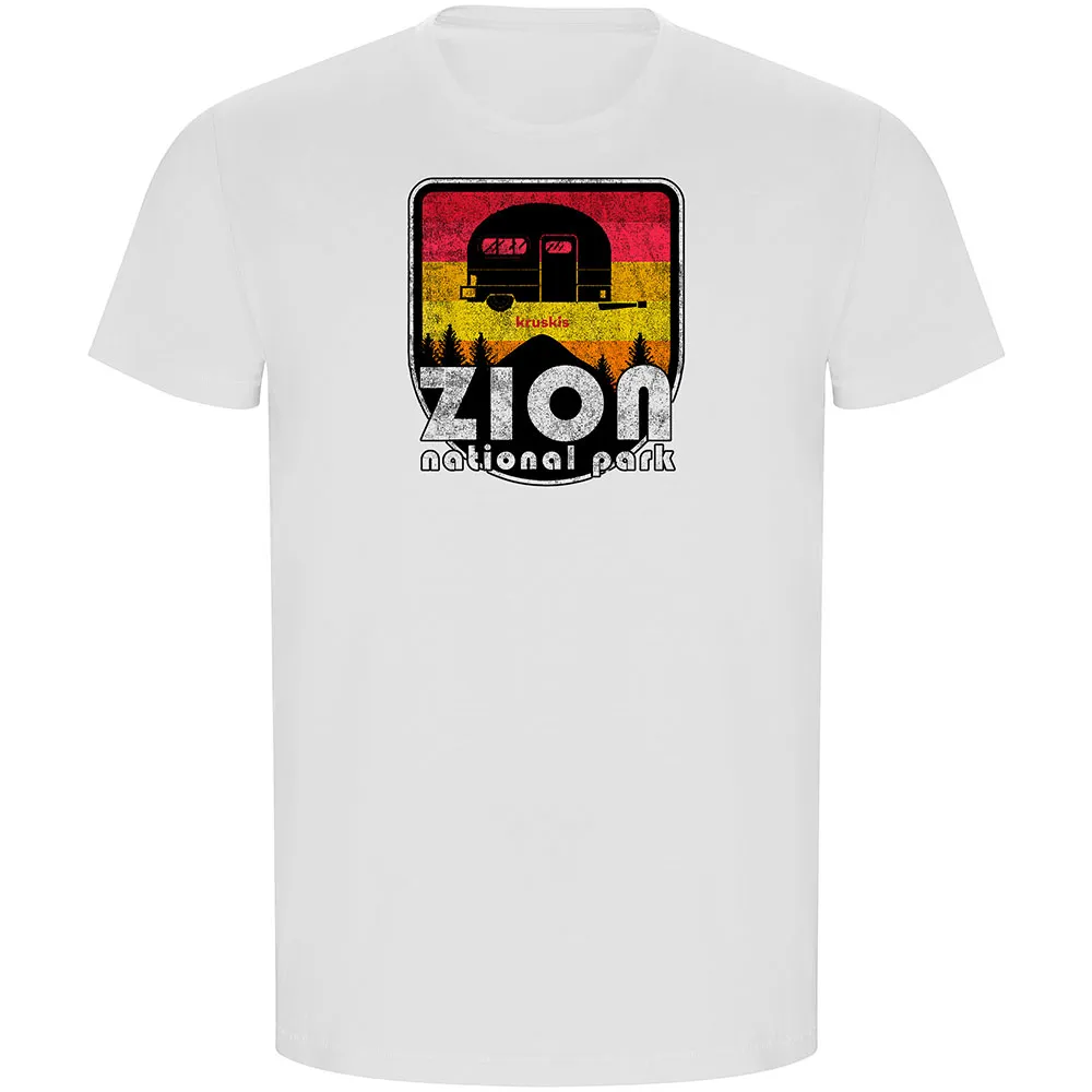 

Футболка с коротким рукавом Kruskis Zion ECO, белый