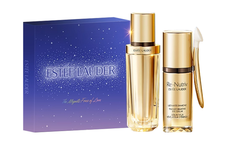ESTEE LAUDER Набор для ухода за кожей вокруг глаз YASHILANDAI Qixi White Gold Black Truffle: экстракт черного трюфеля 30мл + крем для кожи вокруг глаз с черным трюфелем 15мл — фото 2