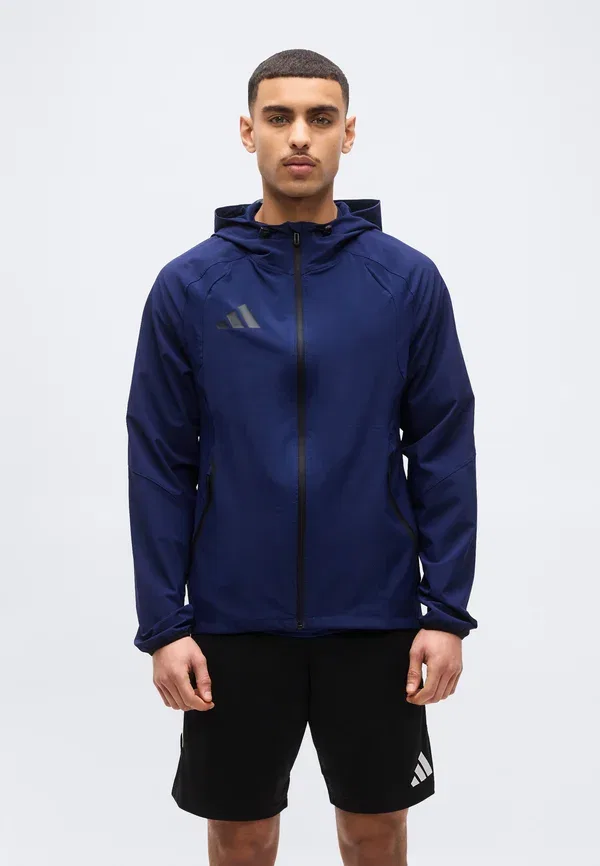 Ветровка дорожная Adidas Performance Tiro travel, темно-синий/черный