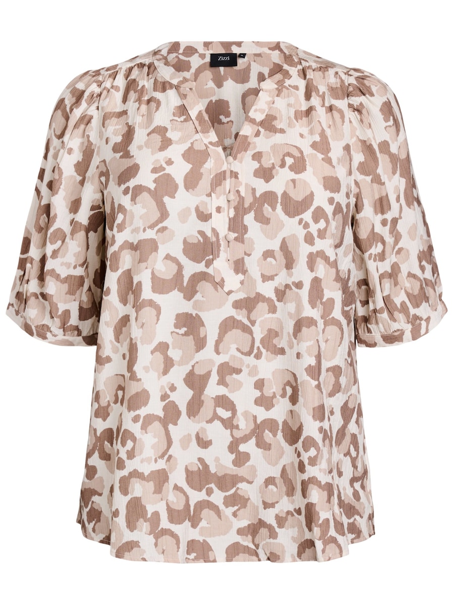 

Блуза Zizzi Ecavia, розовый/темно-розовый/светло-розовый