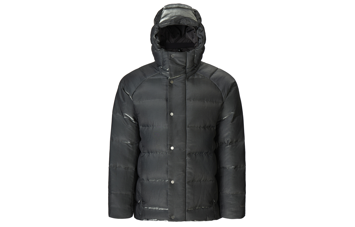 

Lululemon Пуховик Wunder Puff мужской графитово-серый, Graphite Gray/Heathered Graphite Grey