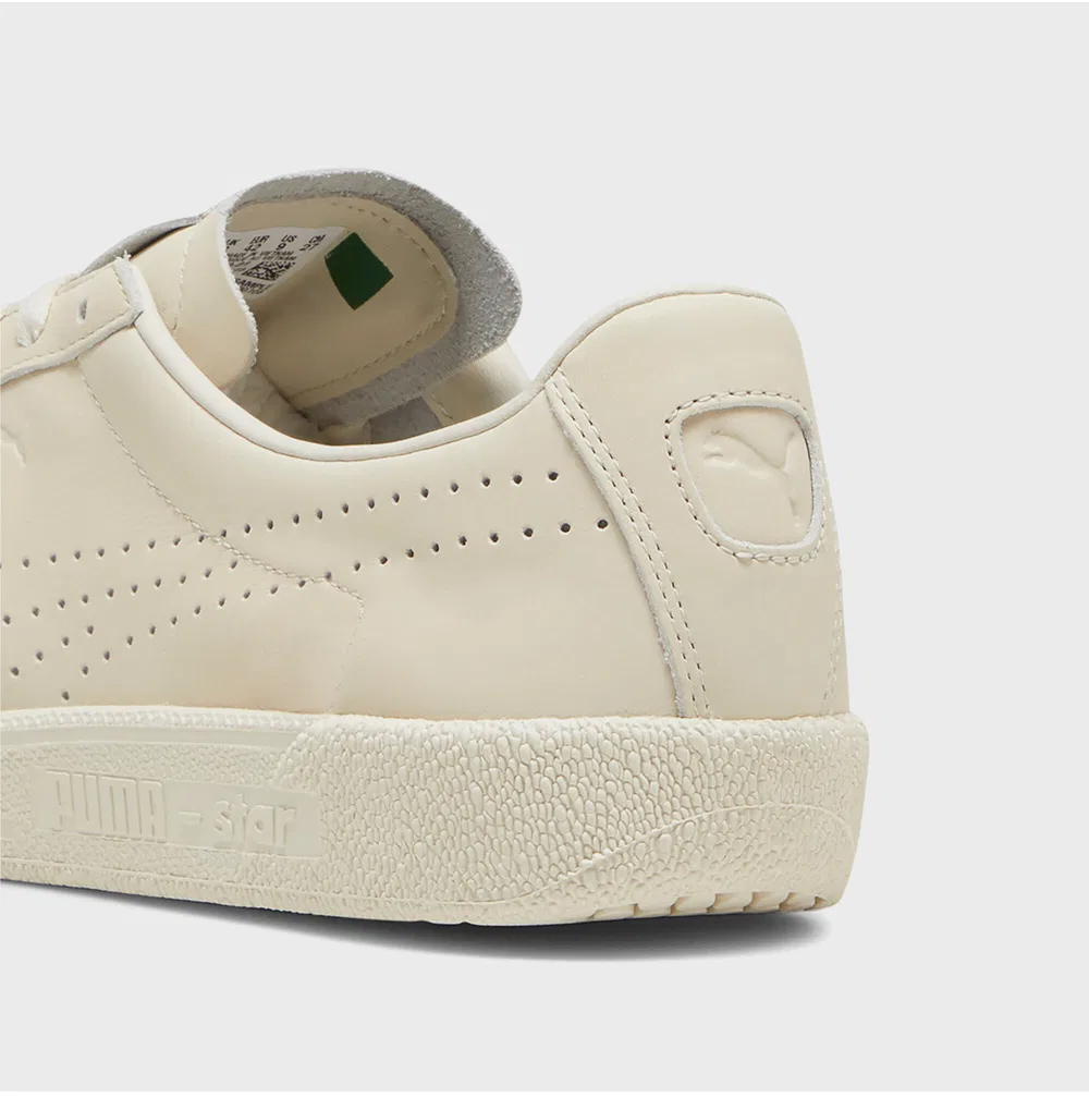 Мужские низкие кроссовки Star Tumbled Alpine Snow цвета айвори от Puma — фото 3