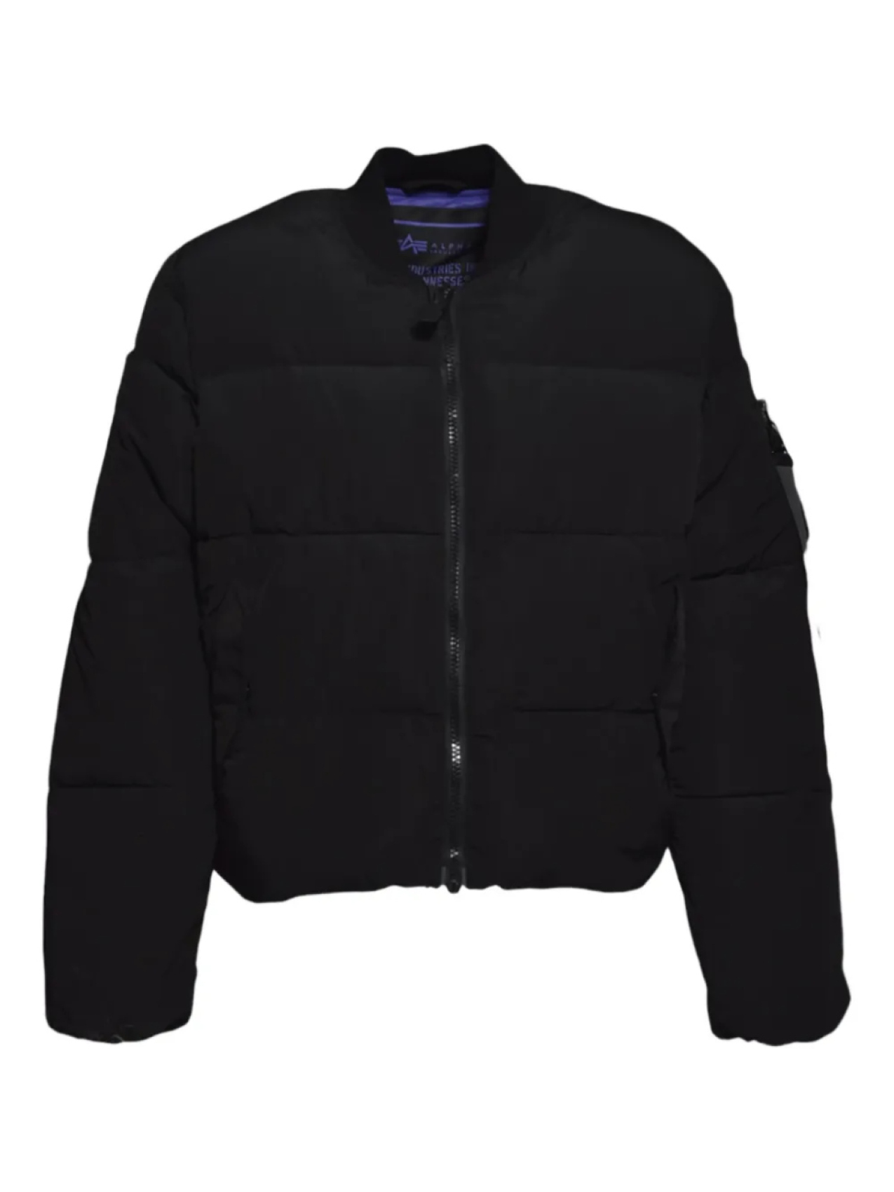 

Стеганая куртка-бомбер Alpha Industries, черный