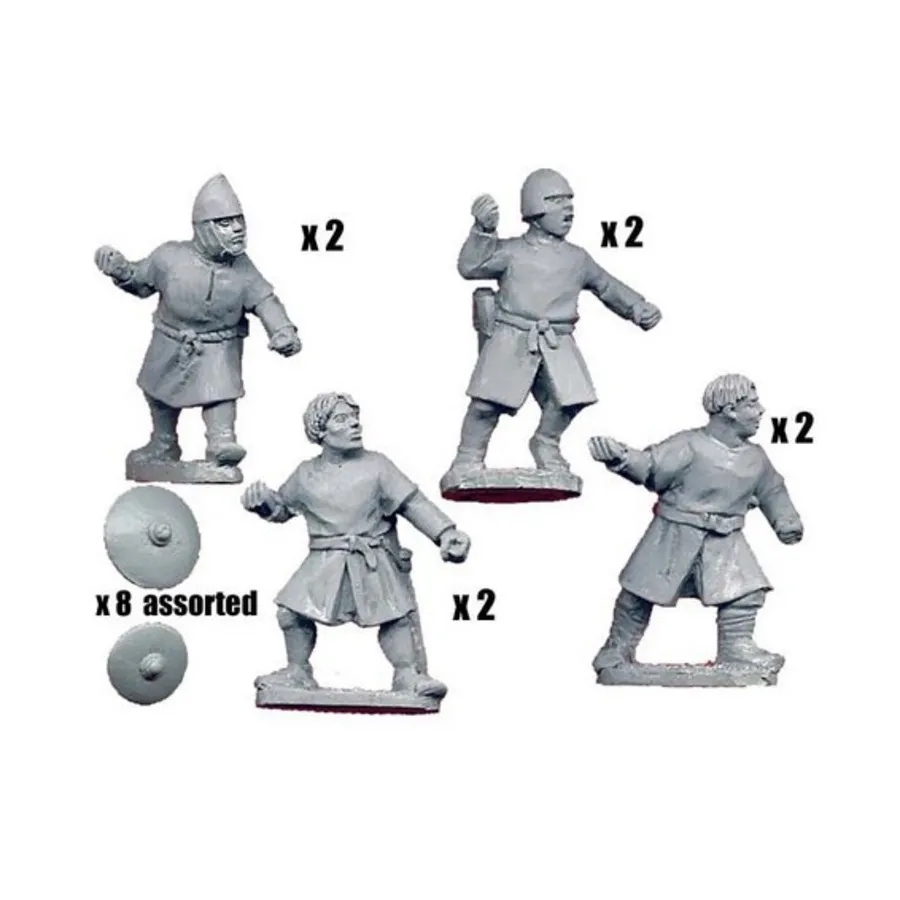 

Испанские копьеносцы, Historical Miniatures - Dark Ages - El Cid (28mm) (Crusader Miniatures)