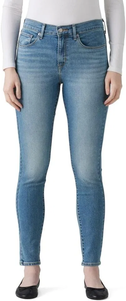 Джинсы скинни Levi's, цвет Eternal Indigo Mid (Stretch)