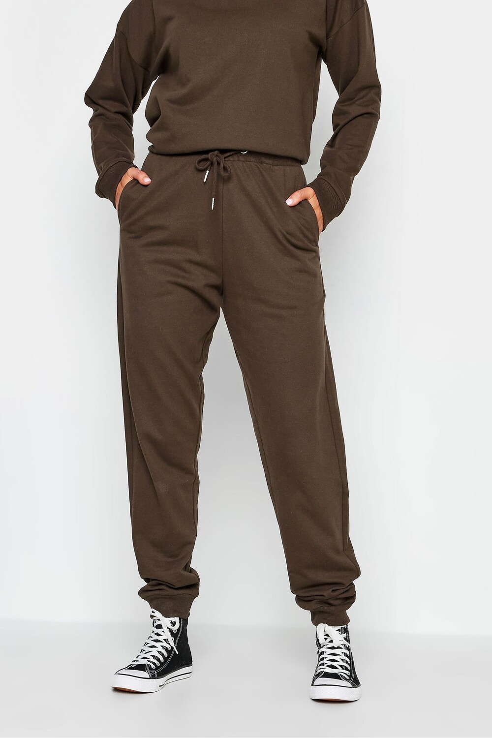

Спортивные брюки с манжетами Long Tall Sally, коричневый