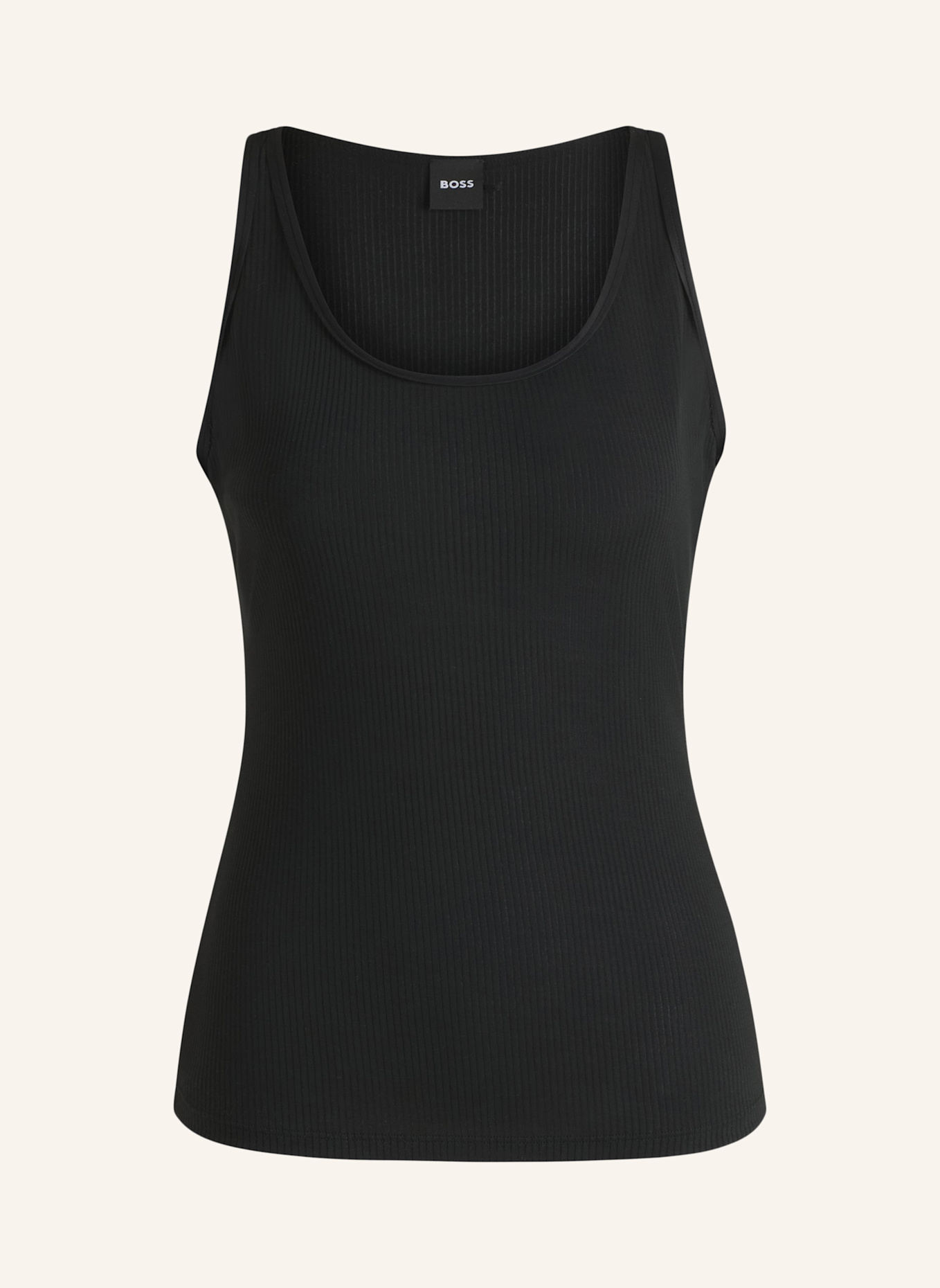 

Повседневный топ ejilla slim fit Boss, черный