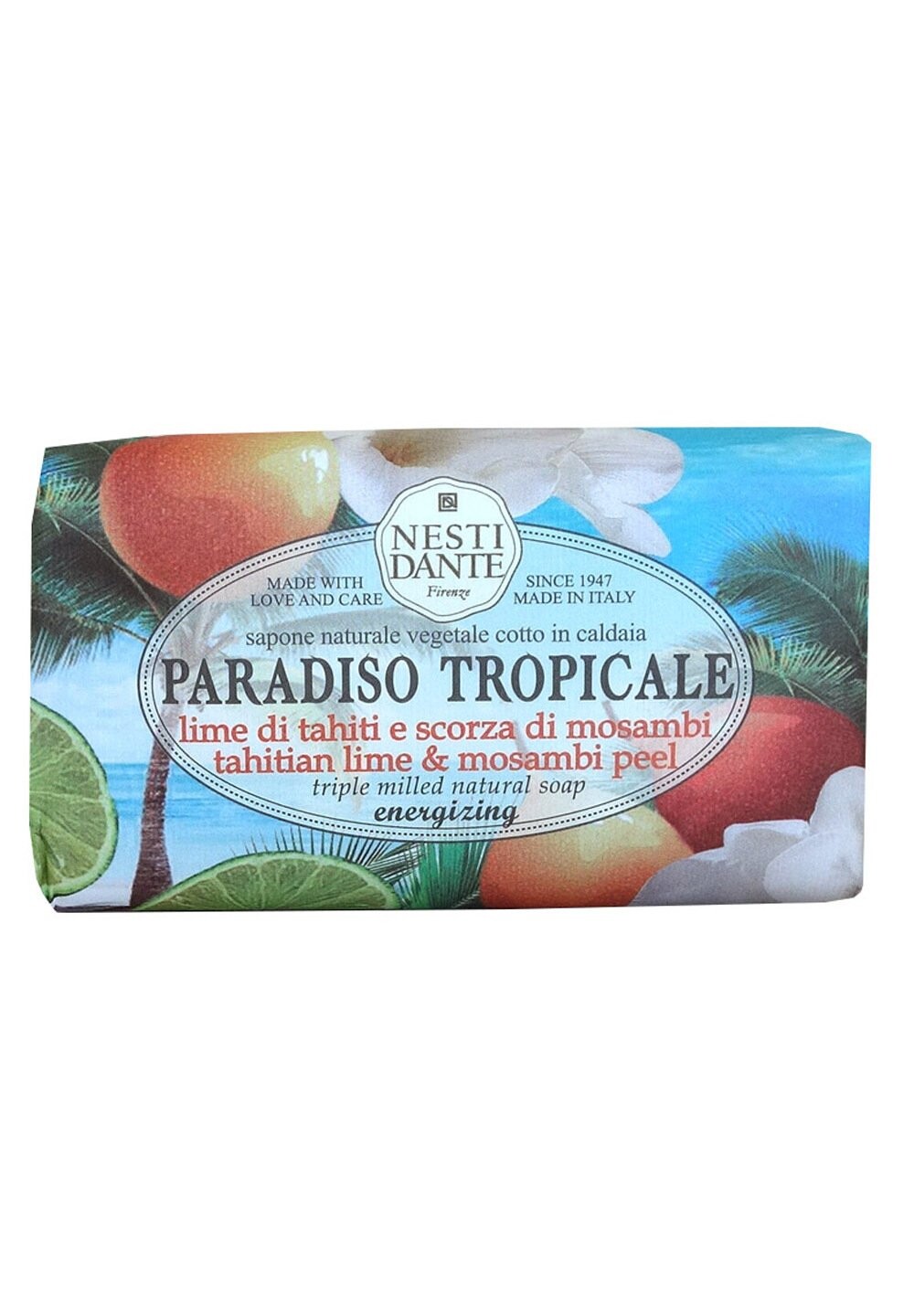 

Мыло TROPIC TAHITIAN LIME MOSAMBI PEEL Nesti Dante, цвет weiß