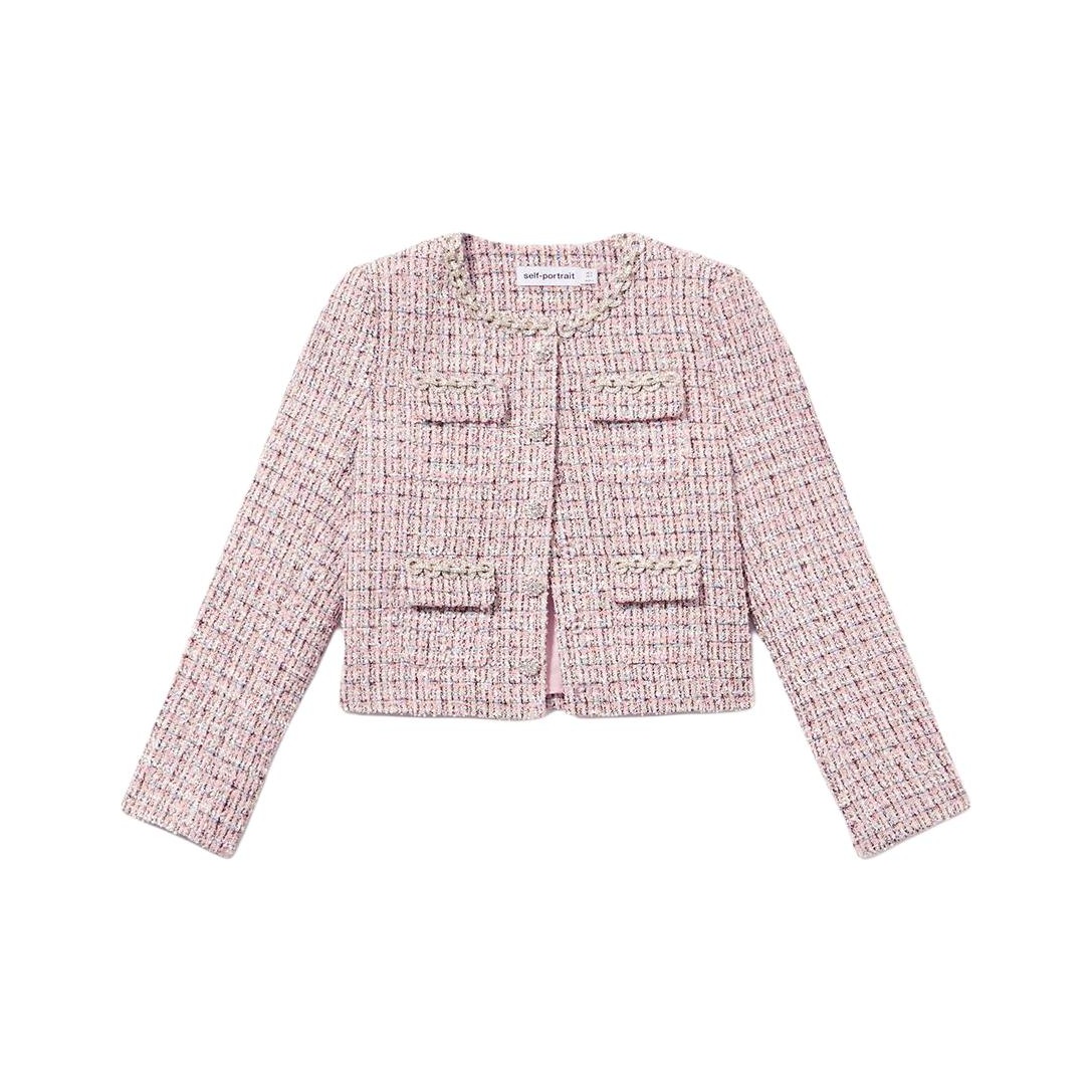 

Self-portrait Свитер женский красный розовый смешанный цвет