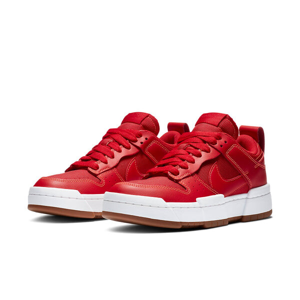 Кроссовки dunk low destroy Nike, красный — фото 3