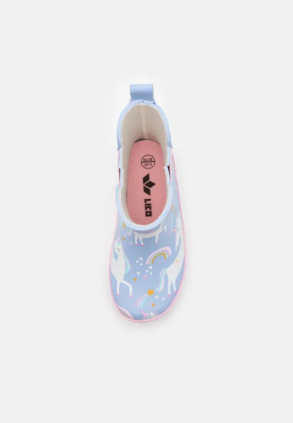 Сапоги резиновые Samira wellies Lico, синий/розовый — фото 4