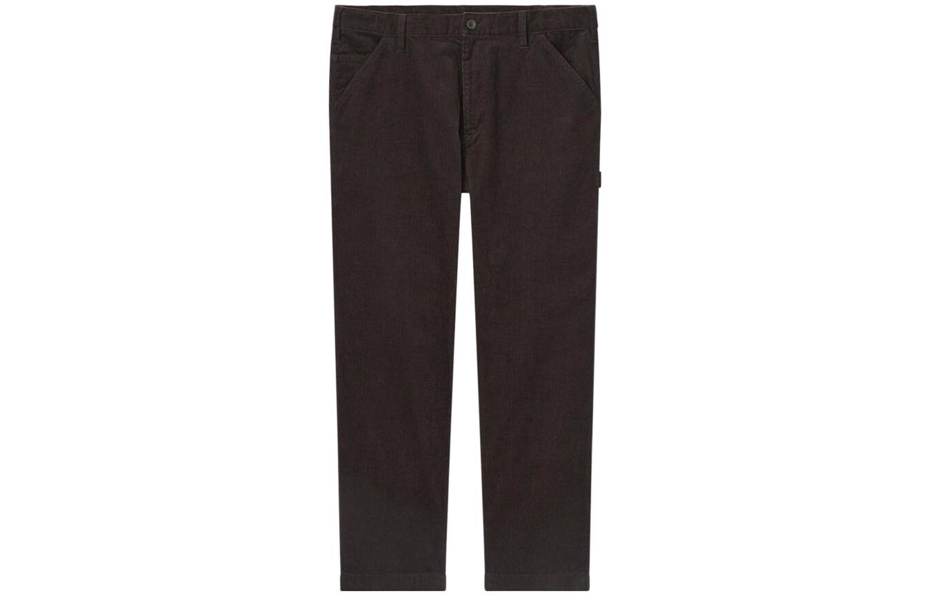 

Повседневные брюки мужские темно-коричневые Uniqlo, коричневый