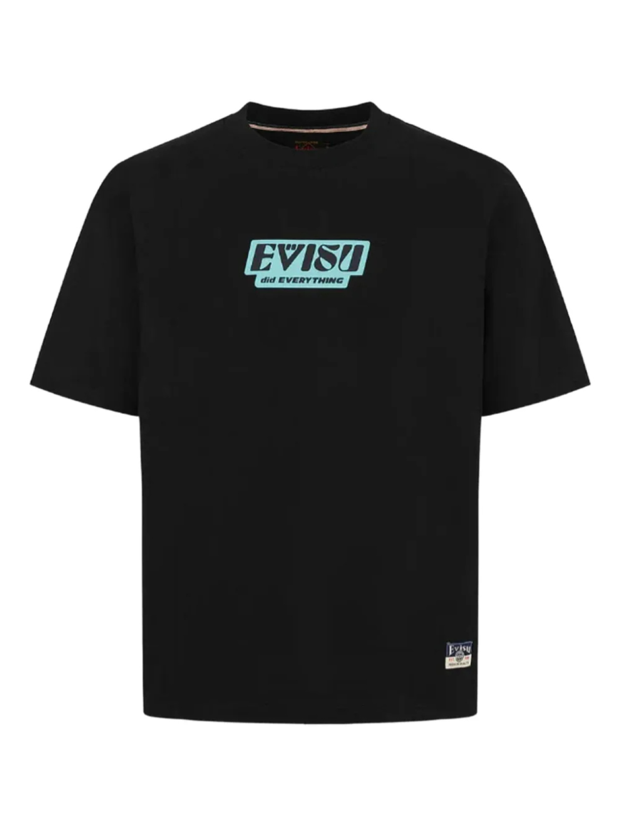 

Футболка с графическим принтом EVISU, черный