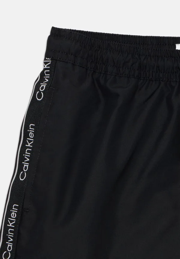 Плавки средней длины на шнуровке Calvin Klein Swimwear, Black — фото 4