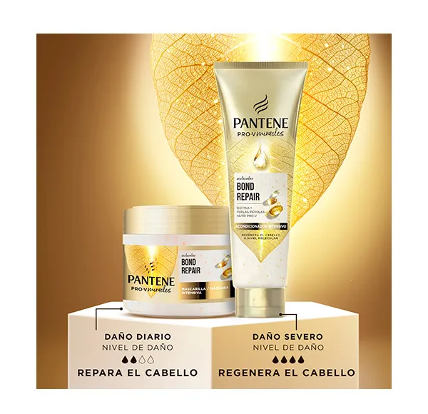 Интенсивная маска для волос Molecular Bond Repair Pantene, 300 ml — фото 4