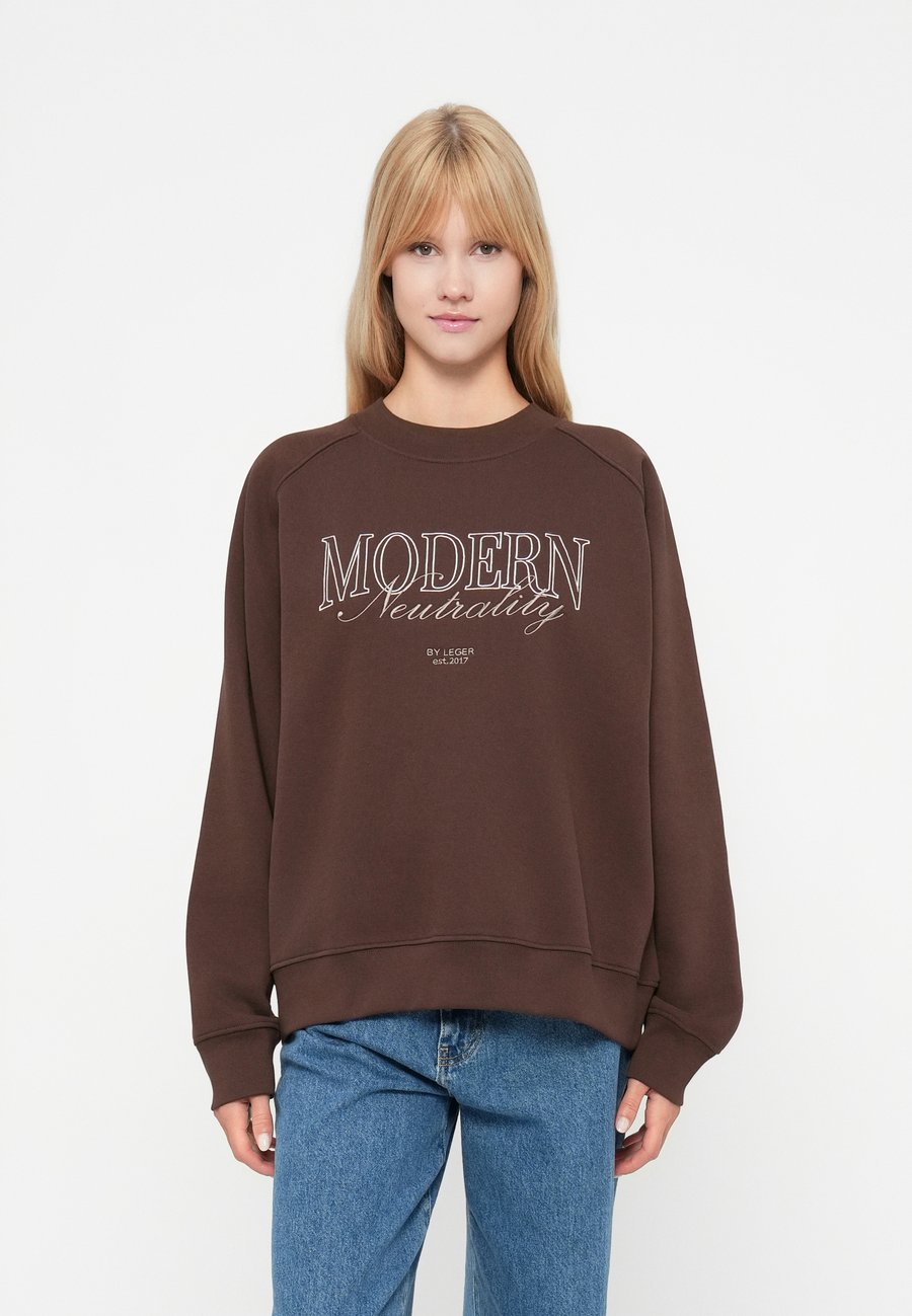 

Толстовка LeGer by Lena Gercke MAXIME SWEATER, Dunkelbraun/Dark Brown
