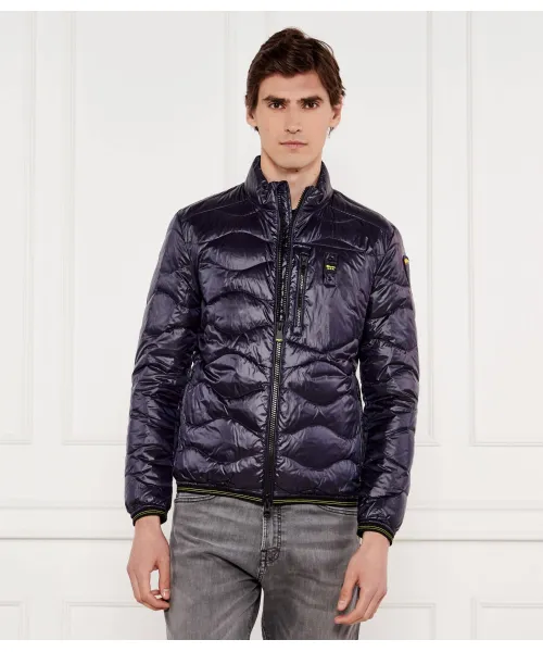 

Пуховик Regular fit Blauer, синий