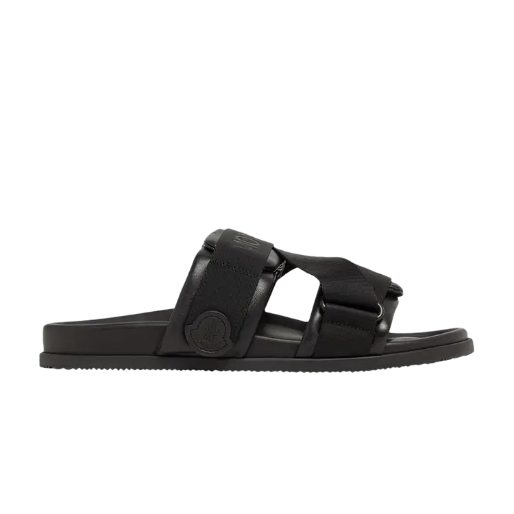 Шлепанцы Moncler Wmns Mon Summer Slider 'Black', черный
