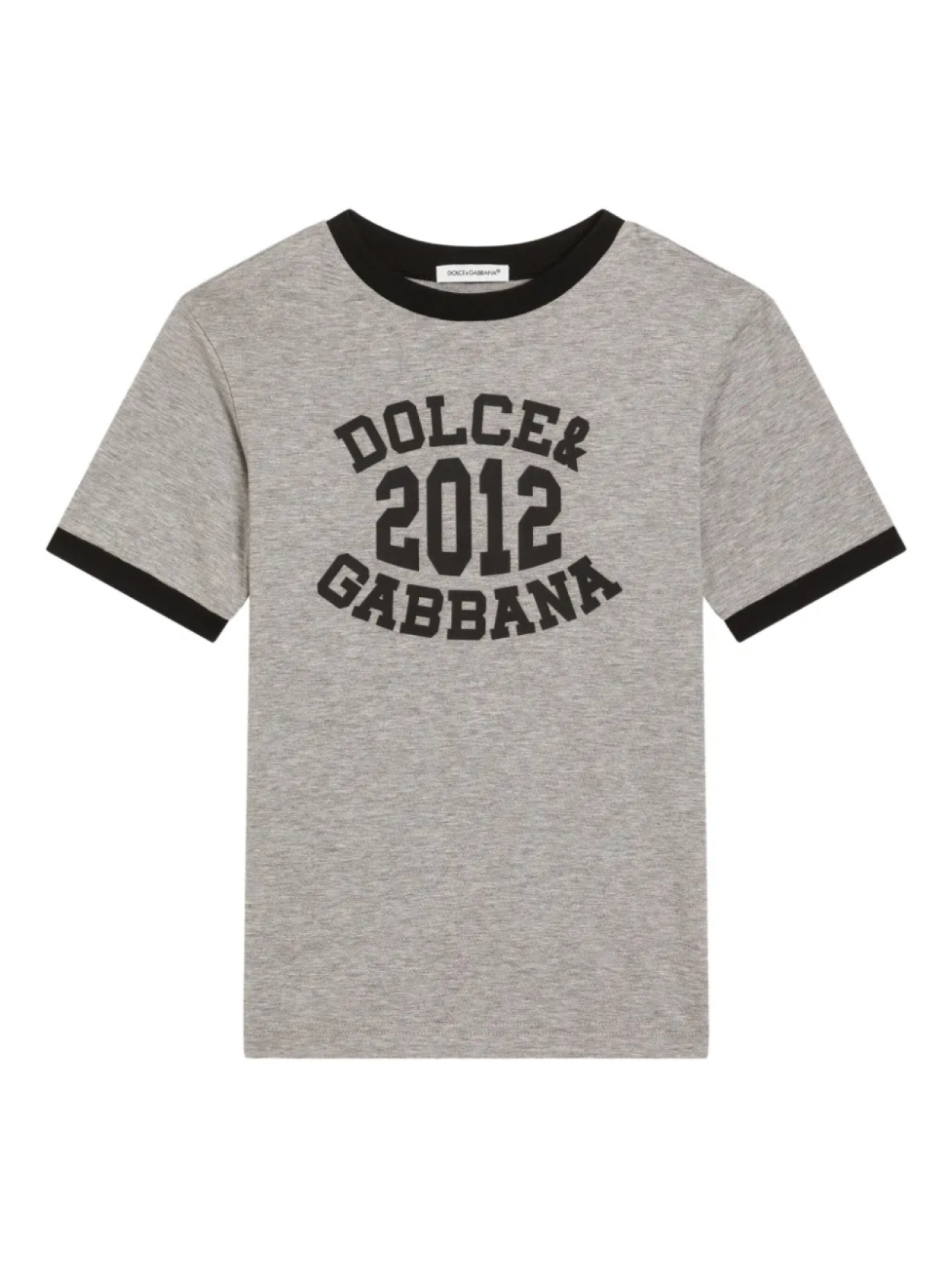 

Dolce & Gabbana Kids базовая футболка, серый
