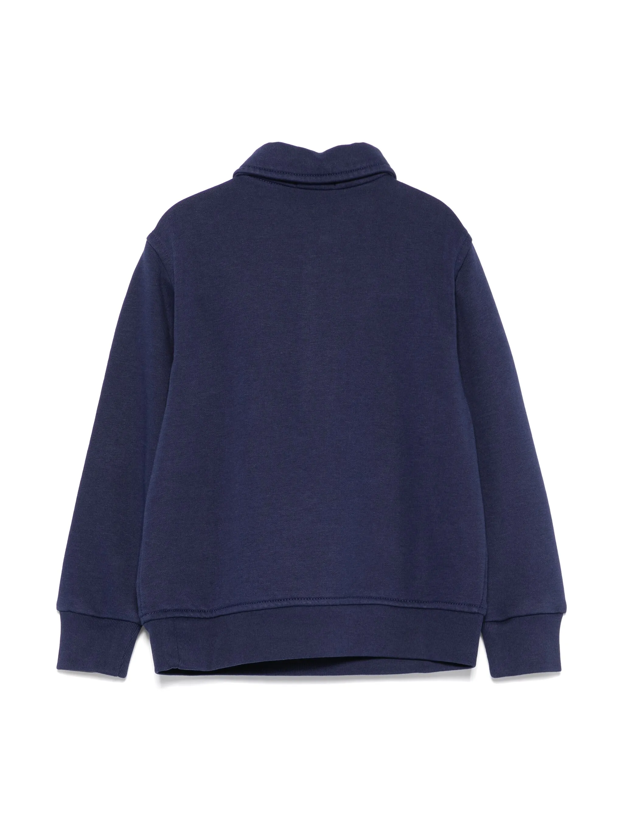 Толстовка с воротником на молнии Polo Ralph Lauren Kids, синий — фото 2