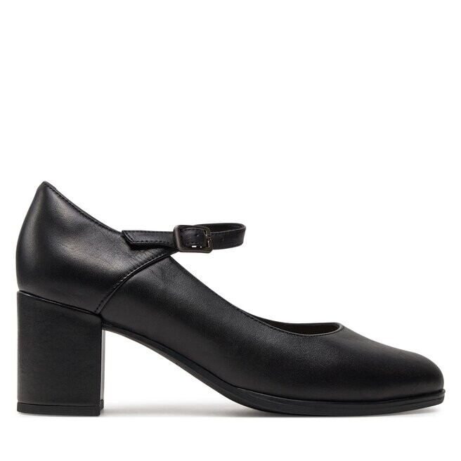 Туфли Clarks Freva55 Strap 26172052 Black Leather, черный
