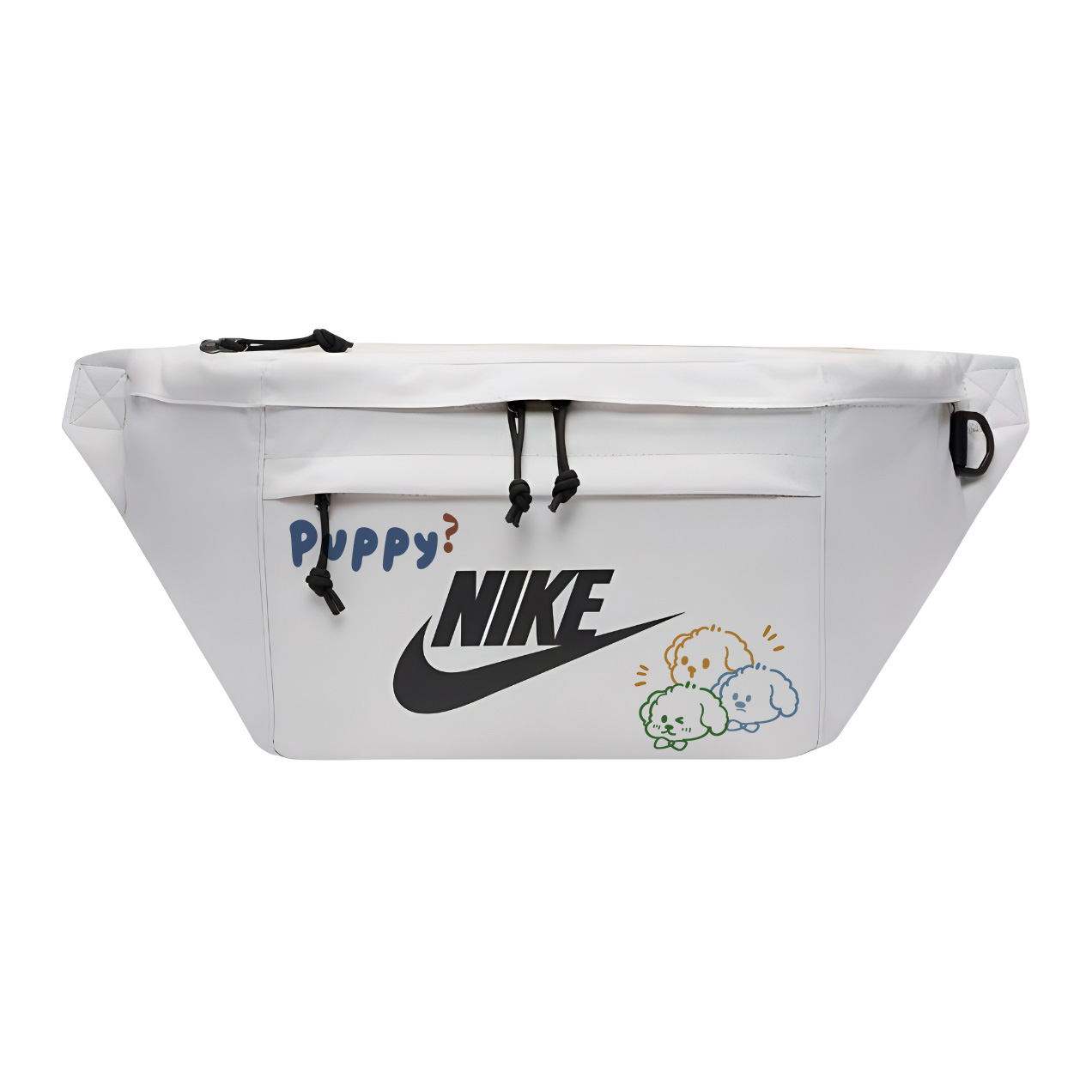 

Nike Одноплечевая набедренная сумка через плечо унисекс белая, 3-Pack Puppy