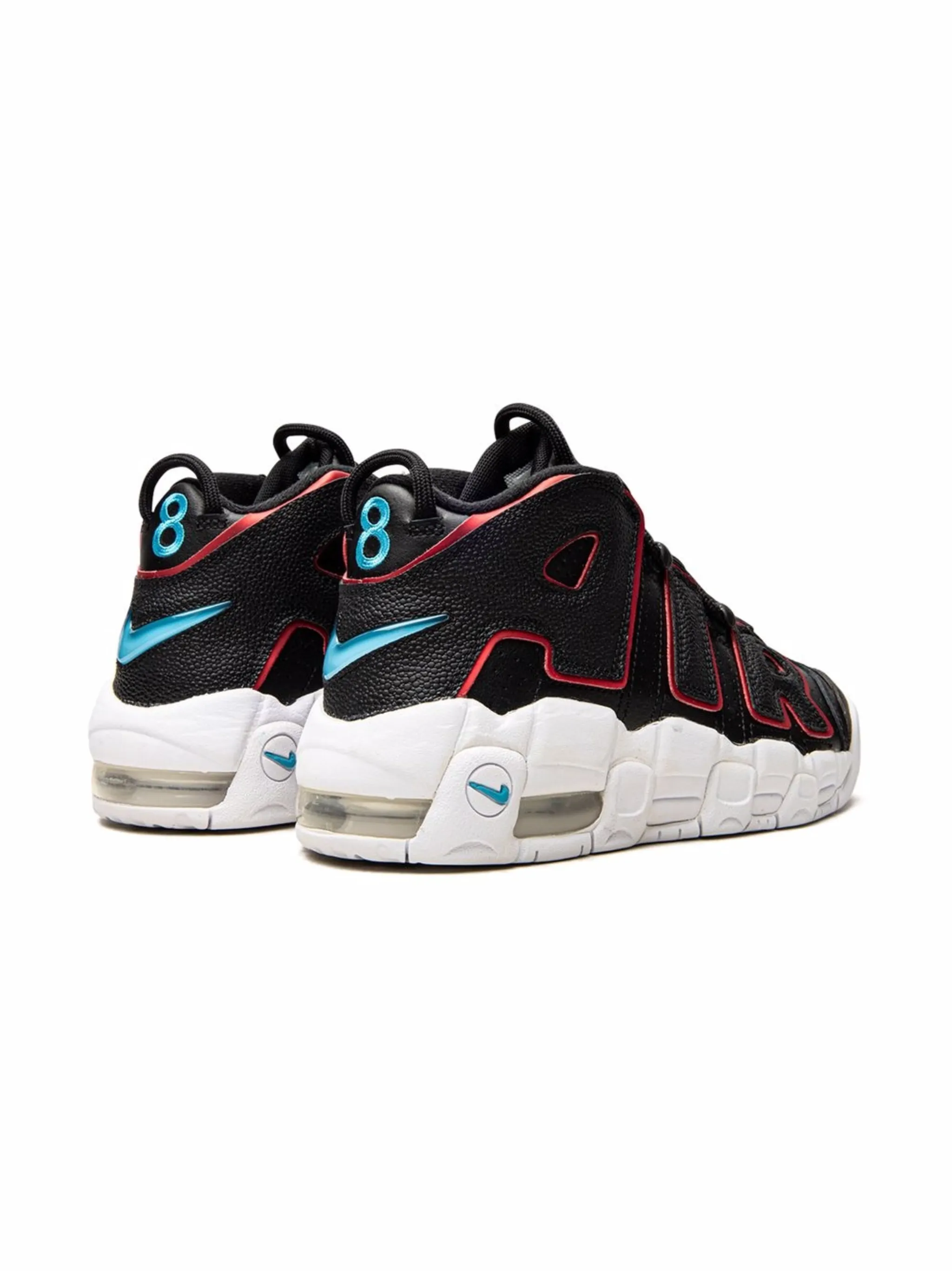Кроссовки Air More Uptempo Nike Kids, черный — фото 3