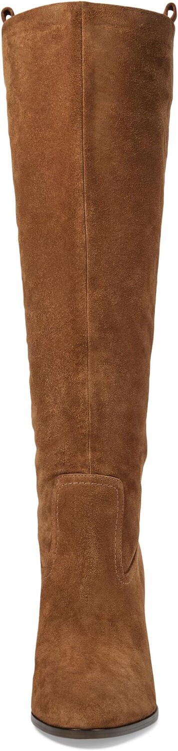 Сапоги Vesper Wide Calf Veronica Beard, цвет Mocha Brown Suede — фото 2