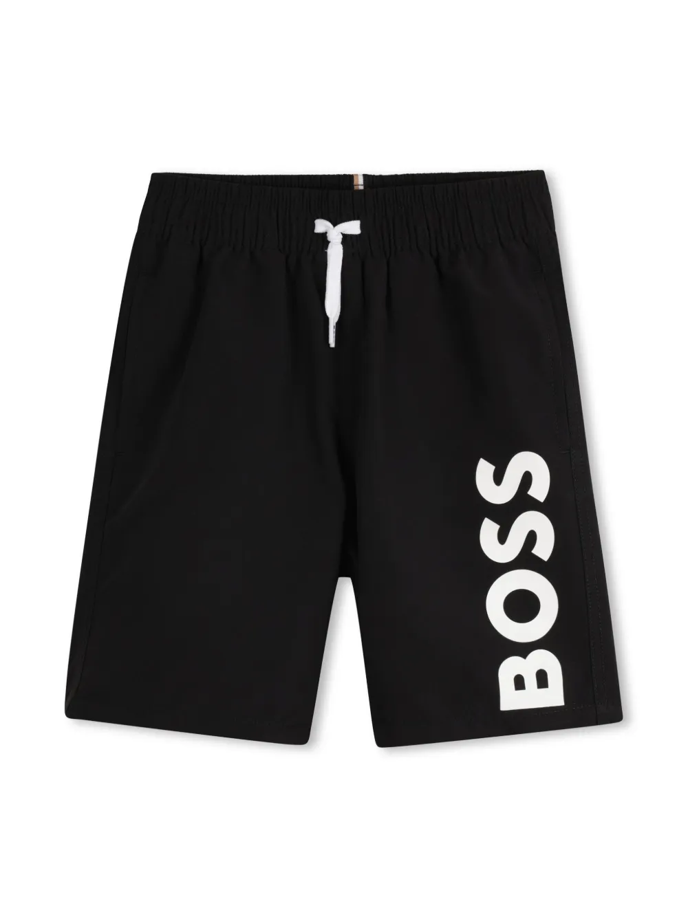 

Плавки-шорты с логотипом BOSS Kidswear, черный