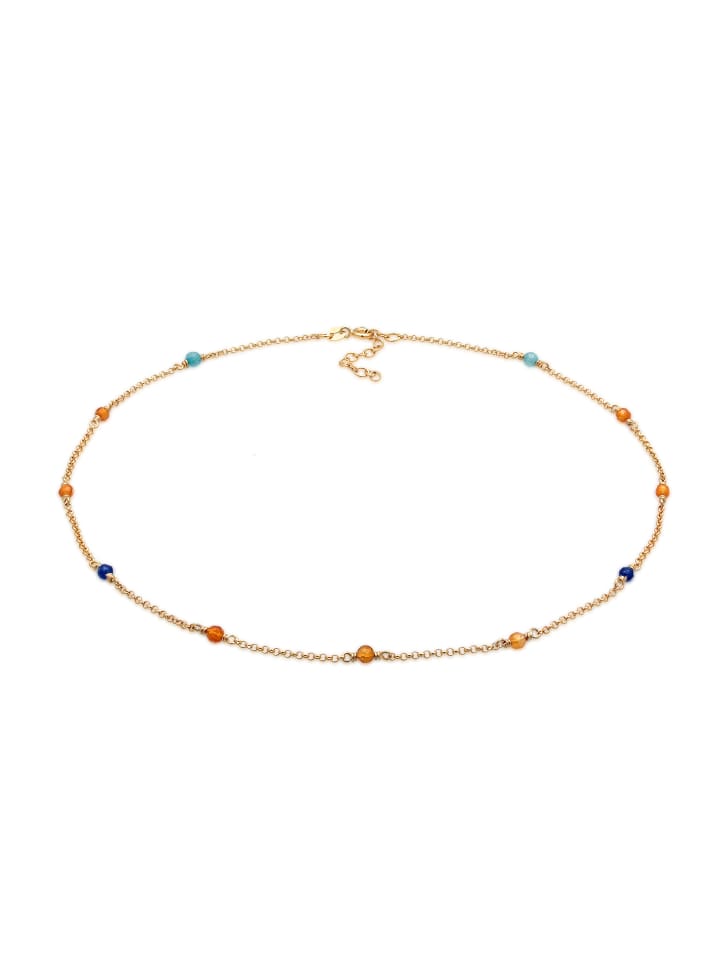 

Elli Колье из серебра 925 пробы с двухцветным шариком