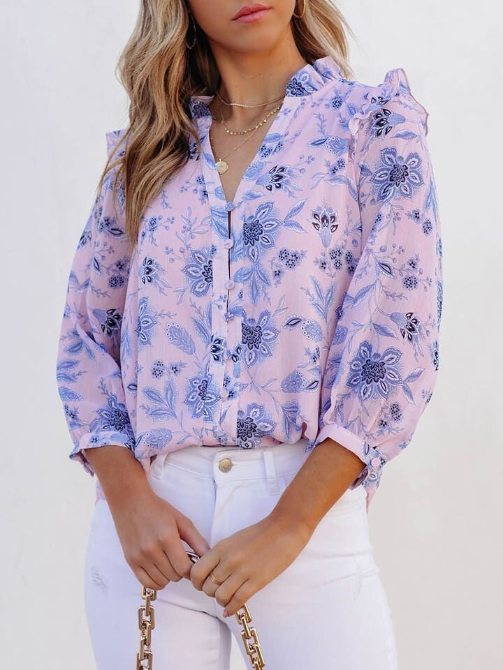 

Блуза Milan Kiss, цвет rosa/blau