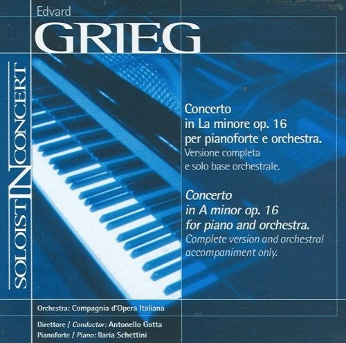 

CD диск Grieg / Schettini: Con Opus 16 for Piano