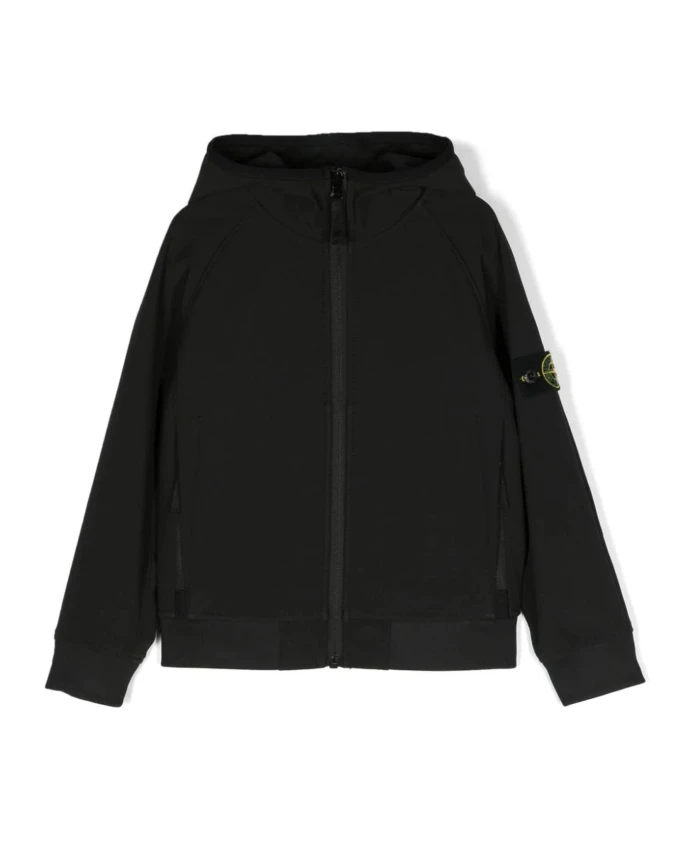 

Куртка из полиэстера со съемным значком компаса Stone Island, черный