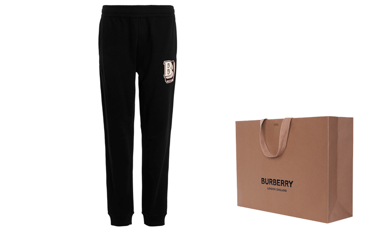 Спортивные штаны Burberry FW22 мужские черные — фото 3