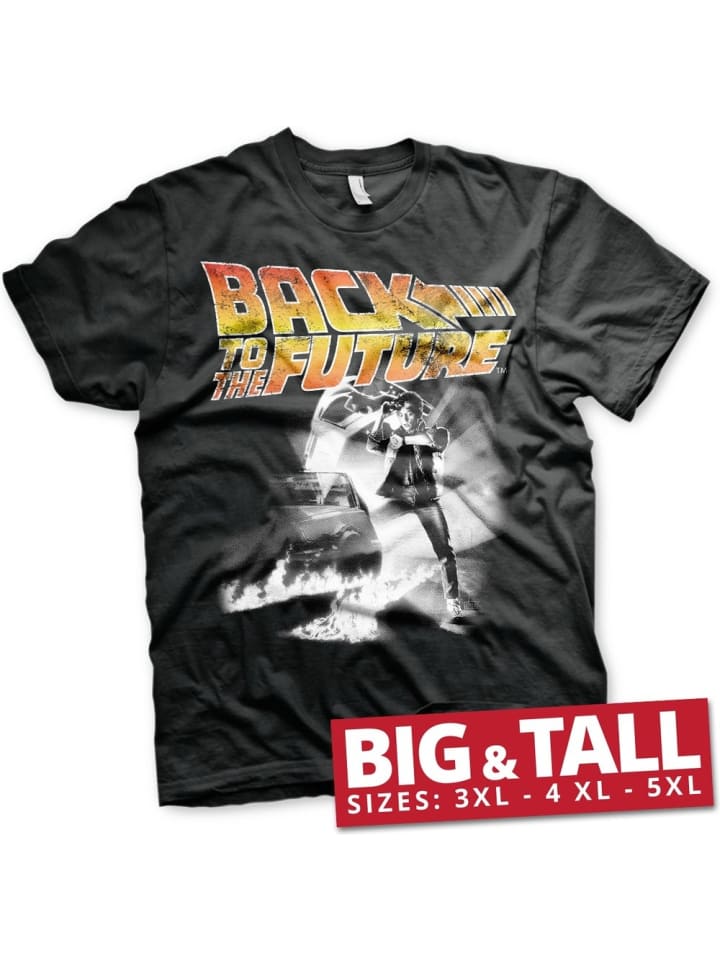 

Back To The Future Черная футболка, Черный, Back To The Future Черная футболка