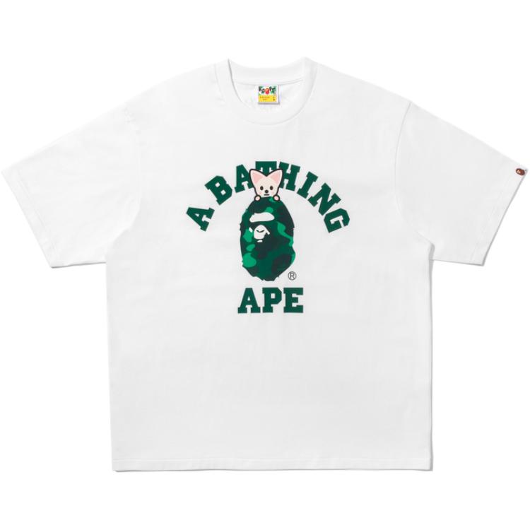 

Футболка Stray Kids Collaboration FW25 Unisex A BATHING APE, белый