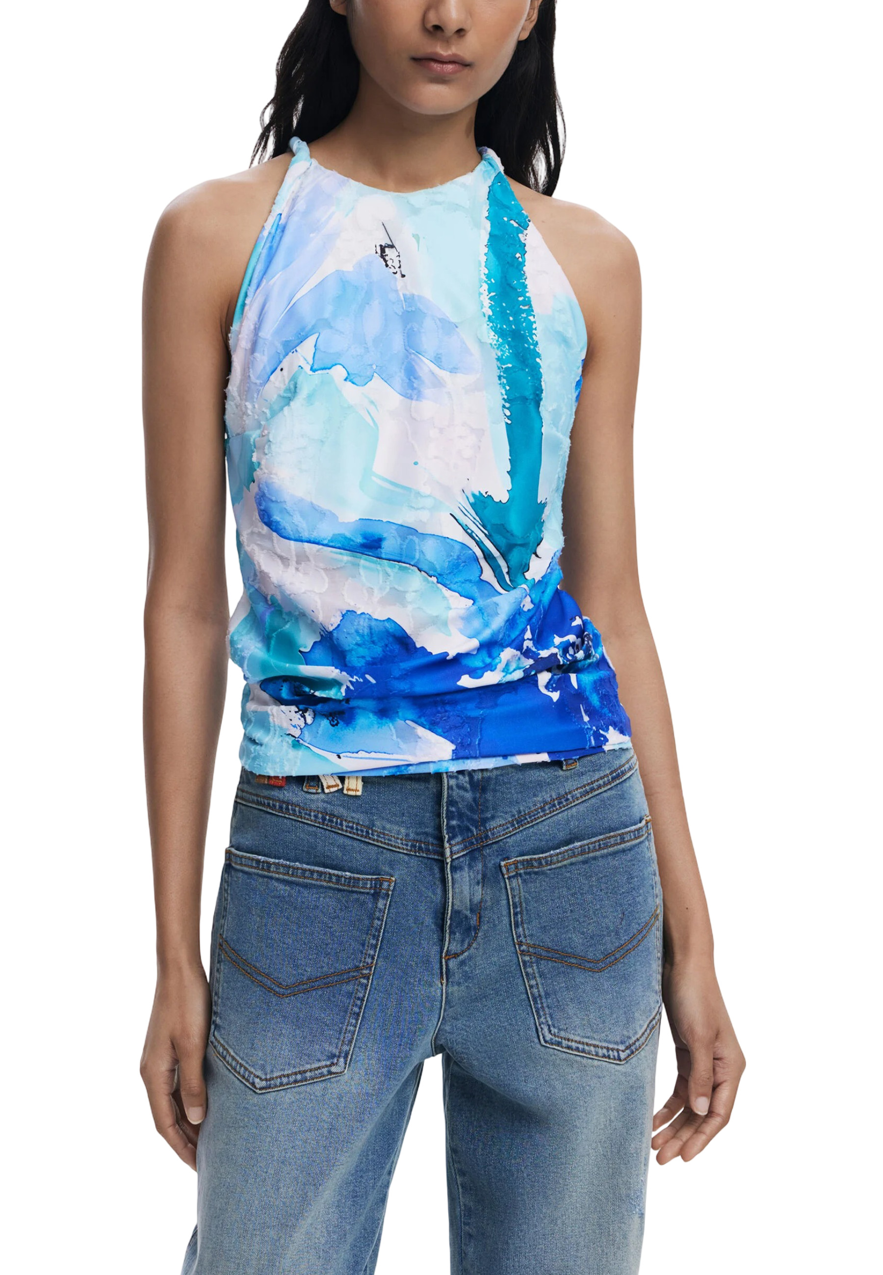 

Топ Desigual, light blue