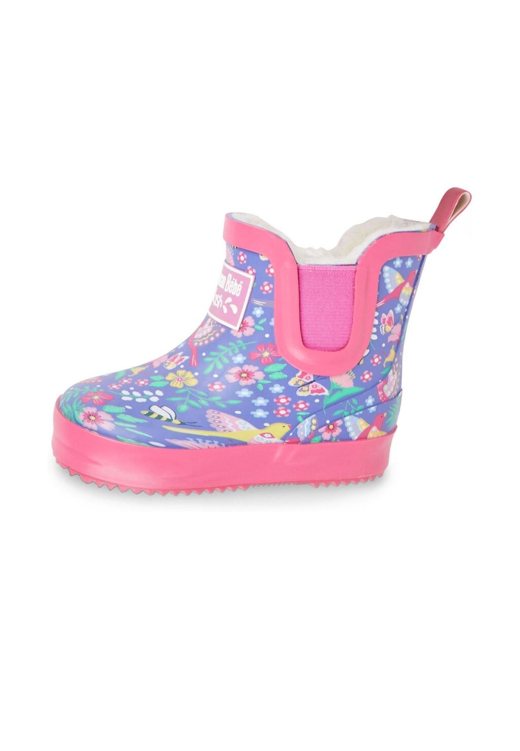 

Зимние сапоги Bird Floral JoJo Maman Bébé, фиолетовый