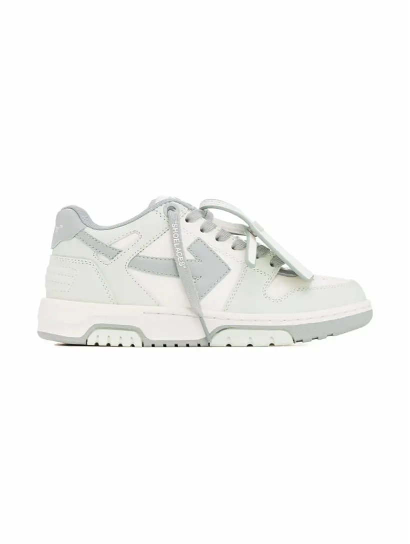

Кожаные кроссовки Out of Office Off-White, мультиколор