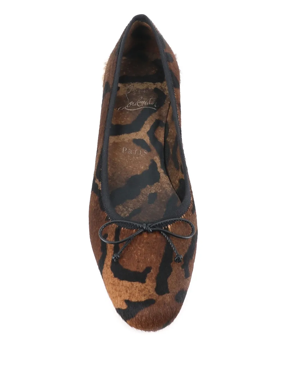 Туфли-лодочки из кожи с анималистичным принтом Christian Louboutin, коричневый — фото 4