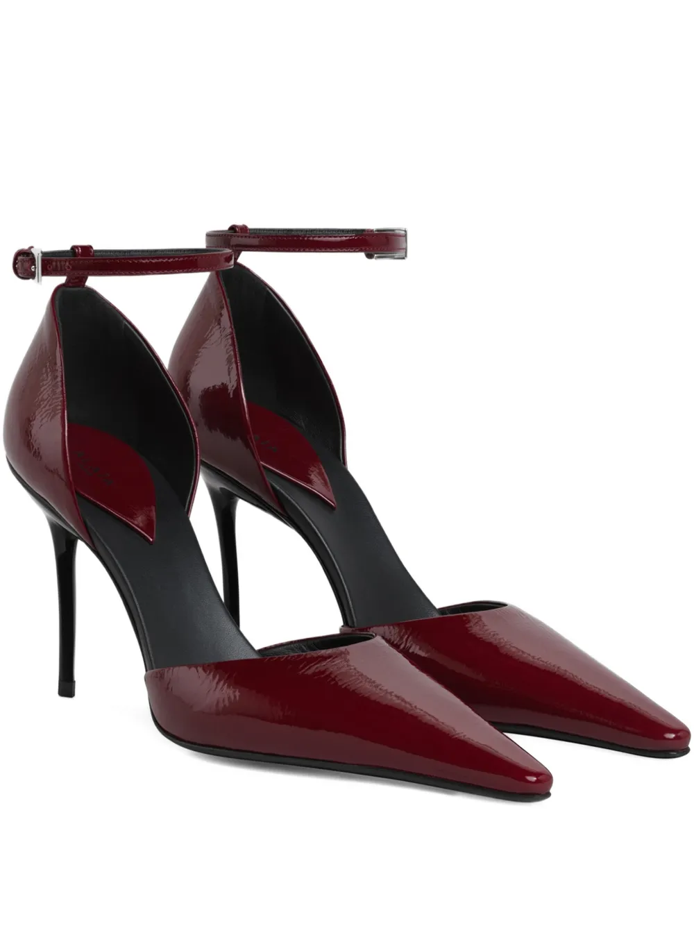 Туфли D'Orsay с заостренным носком Alaia, красный