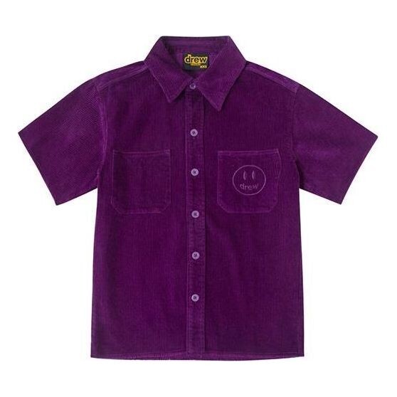 

Рубашка corduroy shirt 'dark purple' Drew House, фиолетовый