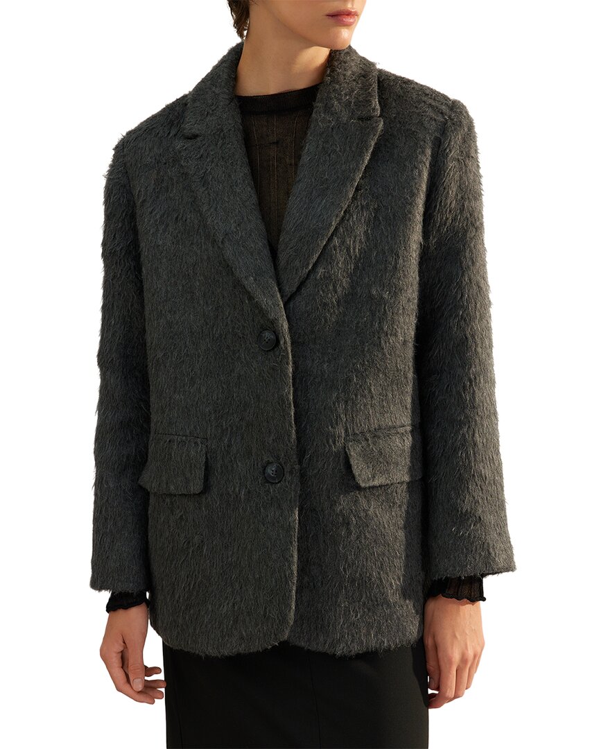 

Пальто Trendyol Oversize, серый