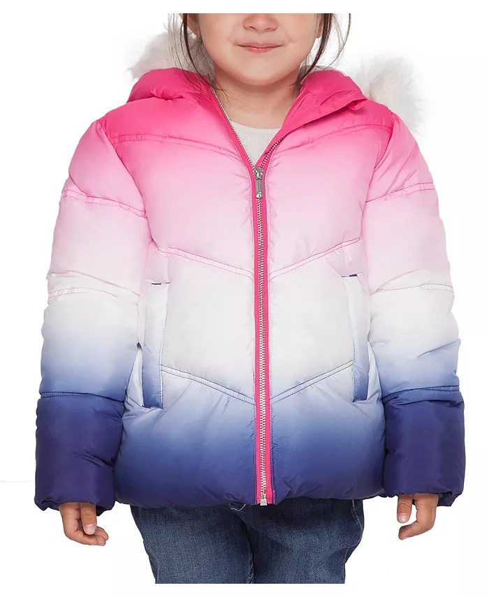 

Детская утепленная пуховая куртка Bubble Coat Rokka&Rolla, синий