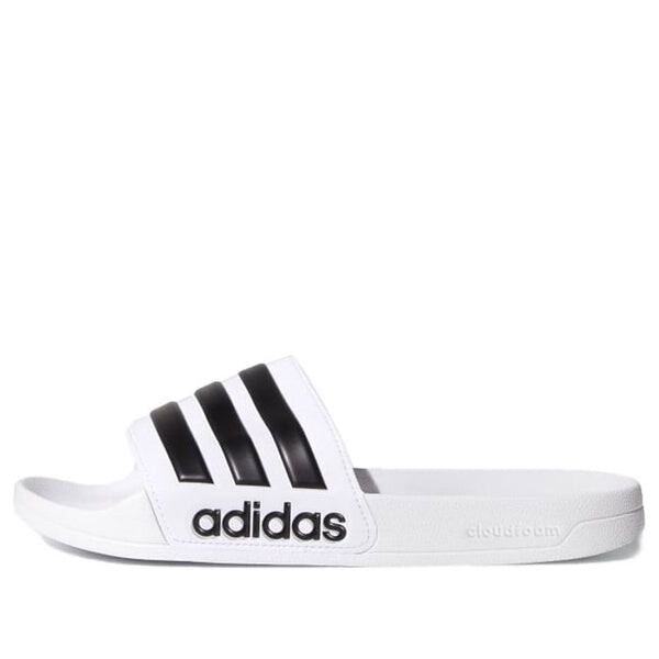 

Тапочки adilette shower 'footwear white' Adidas, мультиколор