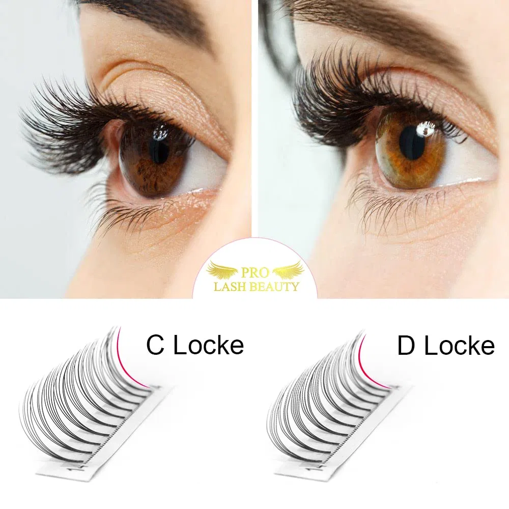 Готовые пучки для наращивания ресниц 5D-C-0.10 Pro Lashbeauty, 5D-C-0.10-9Mm — фото 4
