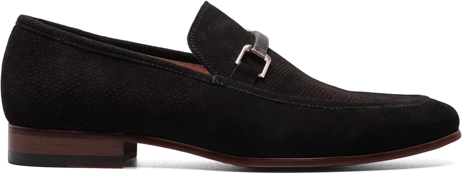 Мужские мокасины Stacy Adams, модель Wydell Moc Toe Bit Slip-On, черный — фото 3