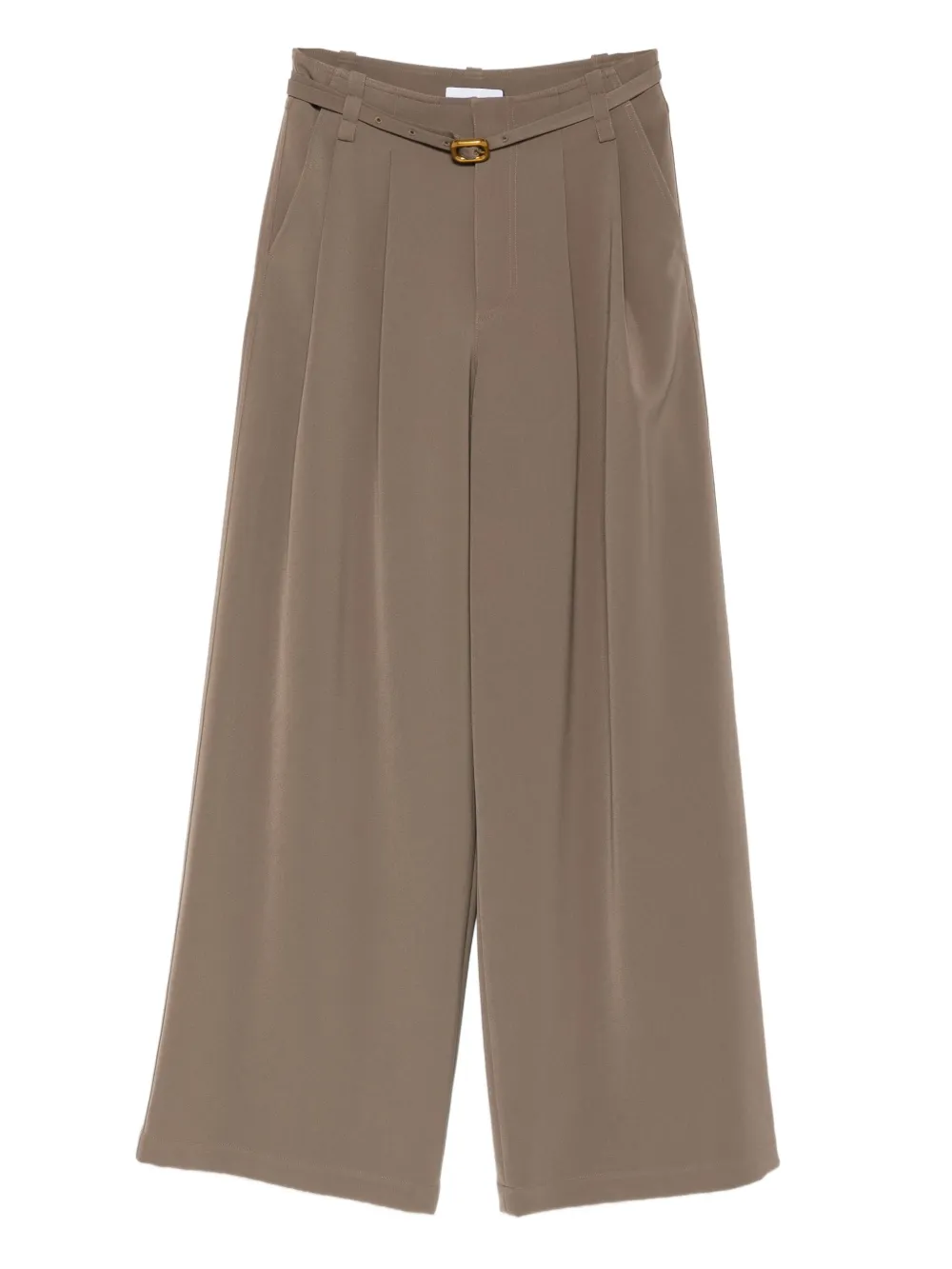 

Плиссированные брюки с поясом Isabelle Blanche, коричневый