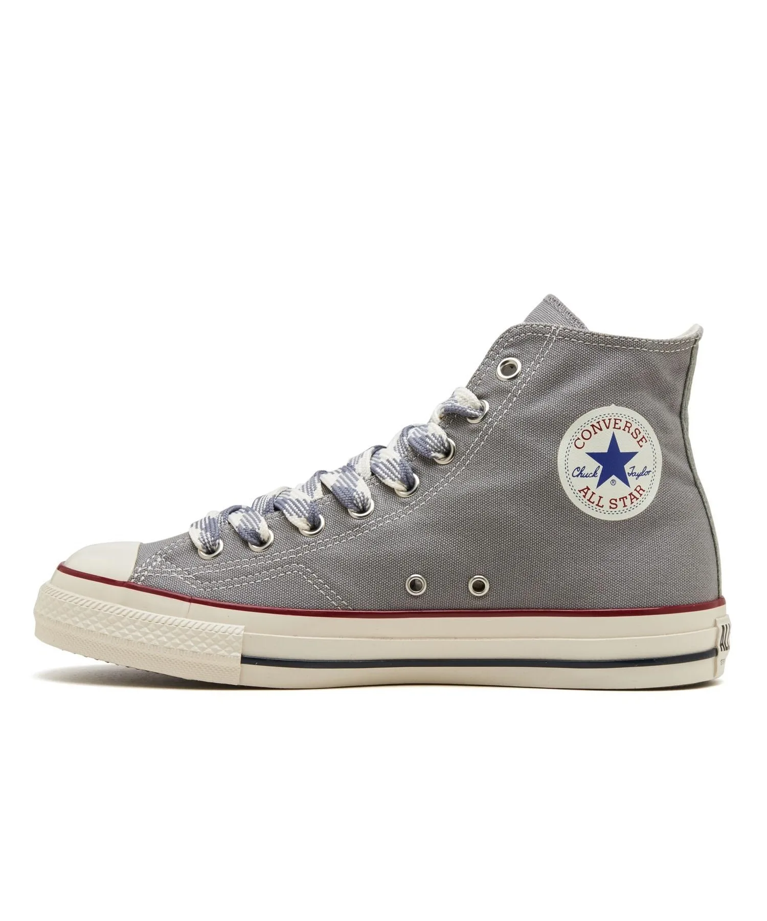 Унисекс кеды из хлопка CONVERSE ALL STAR AGED 87 CL HI STRANGER THINGS серые